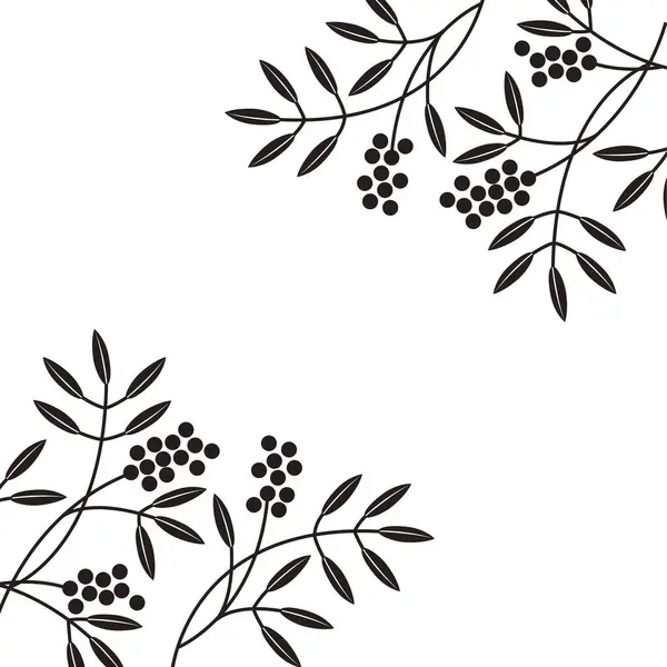 Ilustração Floral Desenhada Mão Modelo Para Têxteis Livros Papel Embrulho — Fotografia de Stock