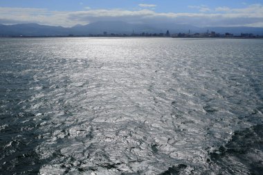 Doğadaki güzel deniz manzarası