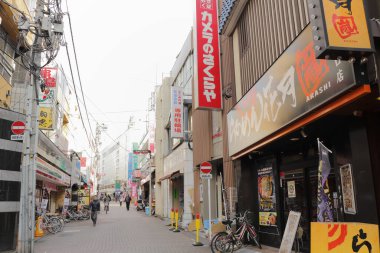 Hakusan Towns (Hakusan-dori Caddesi), Ogikubo, Suginami-ku, Tokyo, Japonya