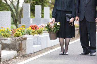 Japonya 'da cenaze töreni