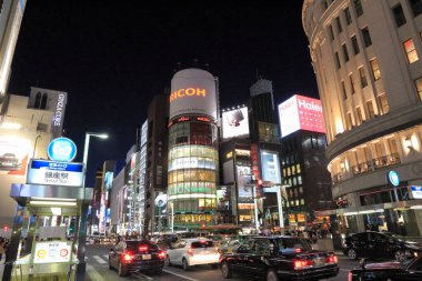 Gece şehir ışıkları, şehir arkaplanı 