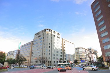 Japonya 'daki şehir trafiği