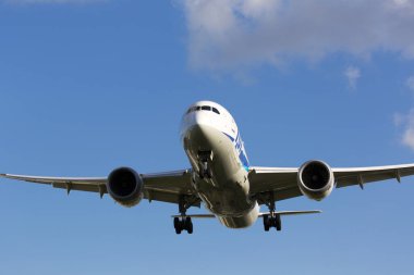 Gökyüzünde uçan uçak