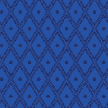 Çiçekli geometrik arka plan