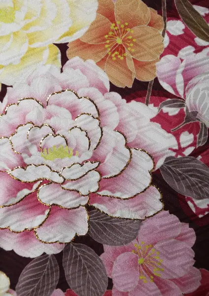 Muster Mit Dekorativem Floralen Ornament — Stockfoto
