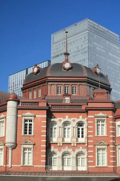 Tokyo Station Jest Bramą Tokio Stolicy Japonii — Zdjęcie stockowe
