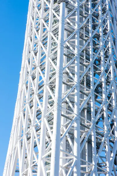 Tokyo Skytree Turm Über Blauem Himmel — Stockfoto