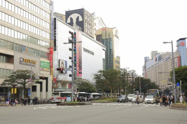 Japonya 'daki şehir trafiği