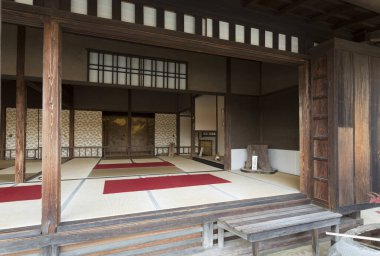 Kyoto, Japonya: Geleneksel bir Japon tapınağı, tarihi bir Japon evi.