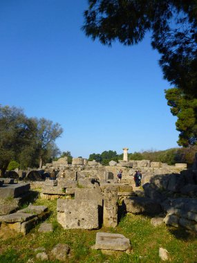 Antik Yunan şehir kalıntıları 