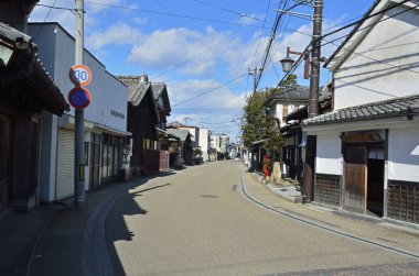 Küçük şehir sokakları manzarası kavramı, Çin
