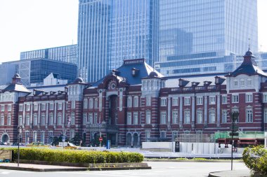 Tokyo İstasyonu, bir tren istasyonu, Marunouchi iş bölgesi, Chiyoda, Tokyo, Japonya 