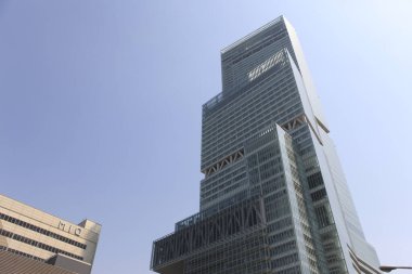 Tokyo şehir mimarisinin gündüz manzarası, Japonya