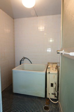 Banyonun iç kısmının dikey görüntüsü.