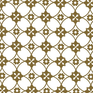 geometrik şekilli kusursuz desen