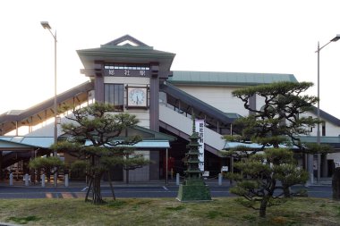 Eski şehir tarihi mimarisinin görkemli manzarası