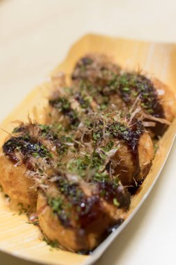 Lezzetli Asya yemekleri. Yakın çekim.