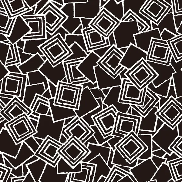 Abstract Zwart Wit Naadloos Patroon Illustratie — Stockfoto