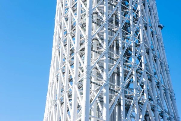 東京スカイツリー 青空のタワー — ストック写真