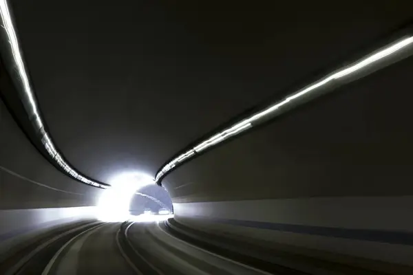 Tunnel Speed Fast Cars Background — Stock Photo, Image