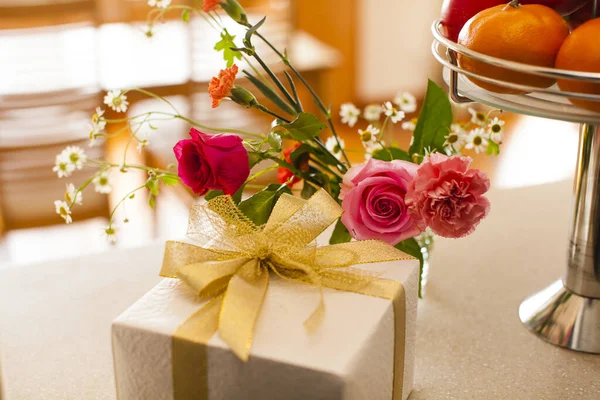 Gift Boxes Background — Stock Photo, Image