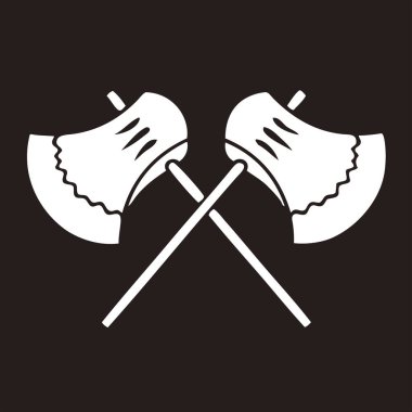 Geleneksel Japon aile arması illüstrasyonu