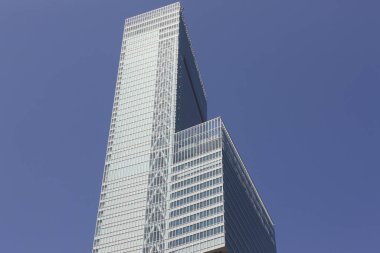 Tokyo şehir mimarisinin gündüz manzarası, Japonya