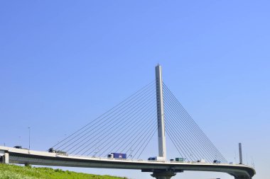 Tokyo, Japonya 'da Katsushika Harp Köprüsü