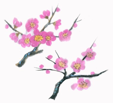 güzel çiçekler, görünümü kapatın