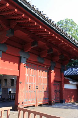 Eski geleneksel Japon mimari detayı.