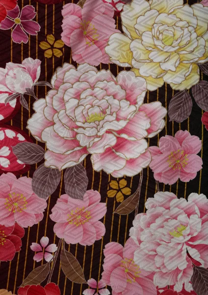 Muster Mit Dekorativem Floralen Ornament — Stockfoto