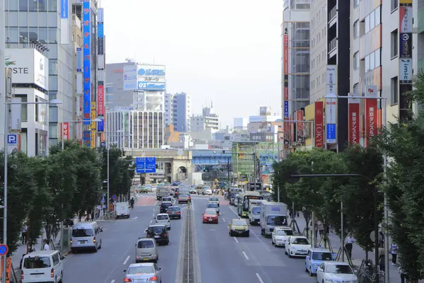 Tokyo, Japonya 'da sokak manzarası