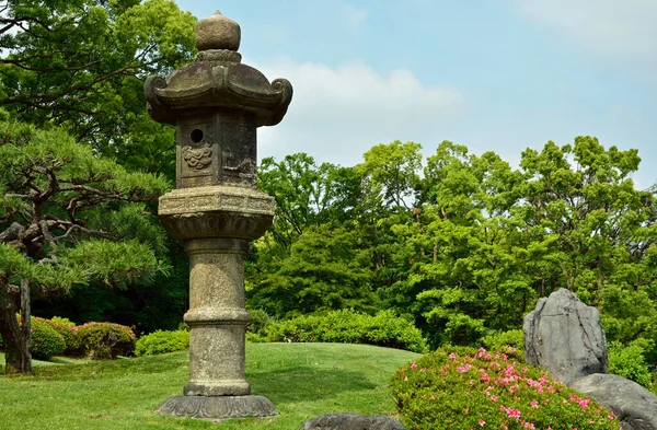 Kiyosumi Garden Hagyományos Japán Kert Tokióban Japánban — Stock Fotó
