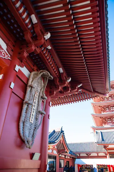 Mesmerizing View Ancient Japanese Shrine — Stock Photo, Image