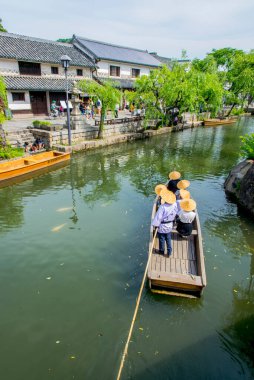 Kurashiki, Japonya 'da inanılmaz bir tekne gezisi..