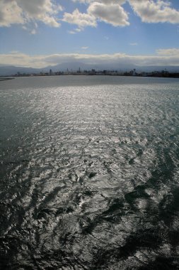 Doğadaki güzel deniz manzarası