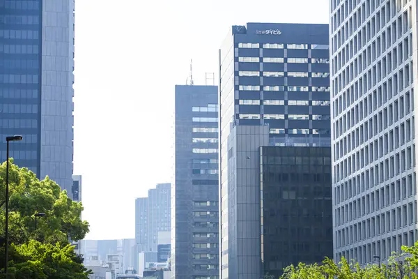 Ciudad Tokio Skyline Japón —  Fotos de Stock