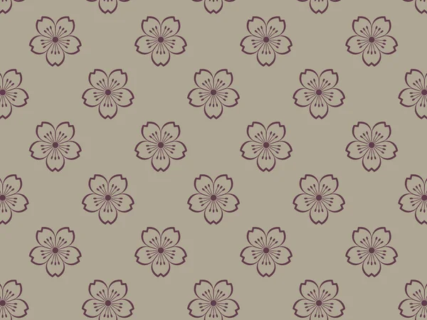 Abstrakte Dekorative Florale Ornamente Nahtlose Muster Hintergrund — Stockfoto