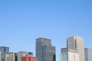 modern binalar tokyo City, Japonya