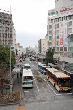 Modern şehir manzarası, şehir arka planı 