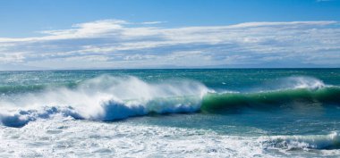 Güzel deniz manzarası. doğa arkaplanı