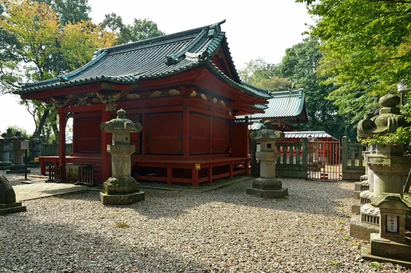 Vista Del Edificio Del Templo Arquitectura Tradicional Japonesa —  Fotos de Stock