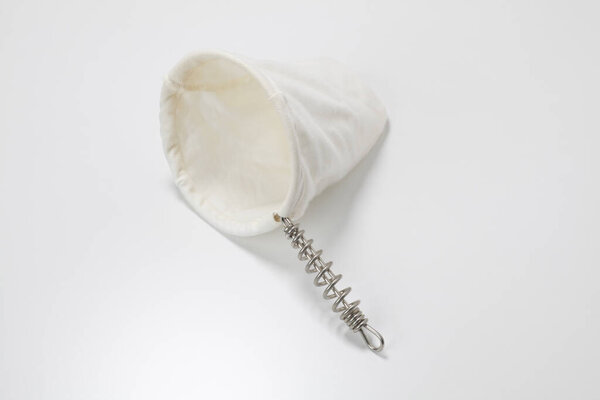 Сумка из белого вина с металлическим штопором