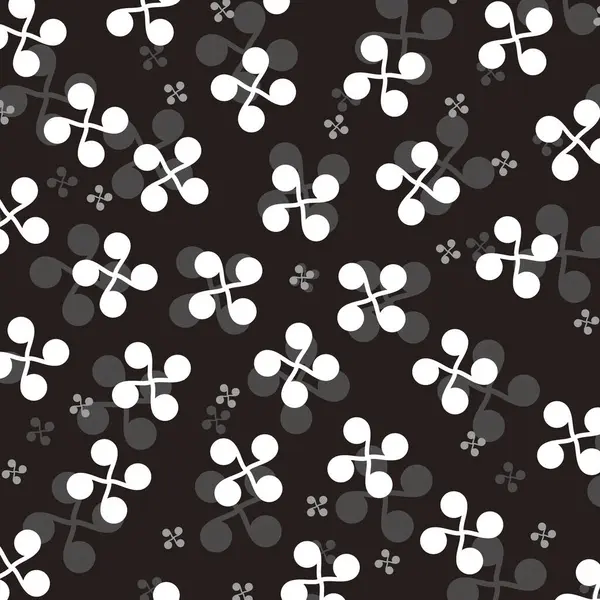 Abstrakte Geometrische Ornamentale Nahtlose Muster Design Hintergrund Illustration — Stockfoto