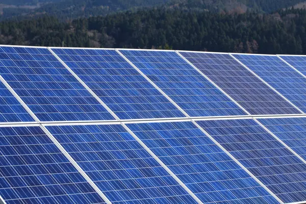 Solar Power Plant Solar Panels — Stock Photo, Image