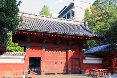 Eski geleneksel Japon mimari detayı.