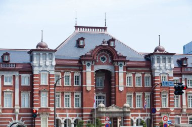 Tokyo İstasyonu, bir tren istasyonu, Marunouchi iş bölgesi, Chiyoda, Tokyo, Japonya 