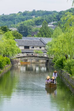 Kurashiki, Japonya 'da inanılmaz bir tekne gezisi..