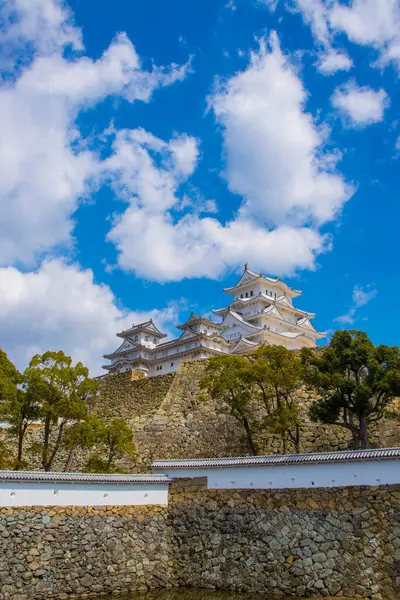 Plano Escénico Torre Del Castillo Osaka Famoso Hermoso Japón — Foto de Stock