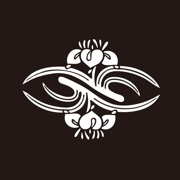 Иллюстрация Логотипа Традиционной Японской Семьи — стоковое фото